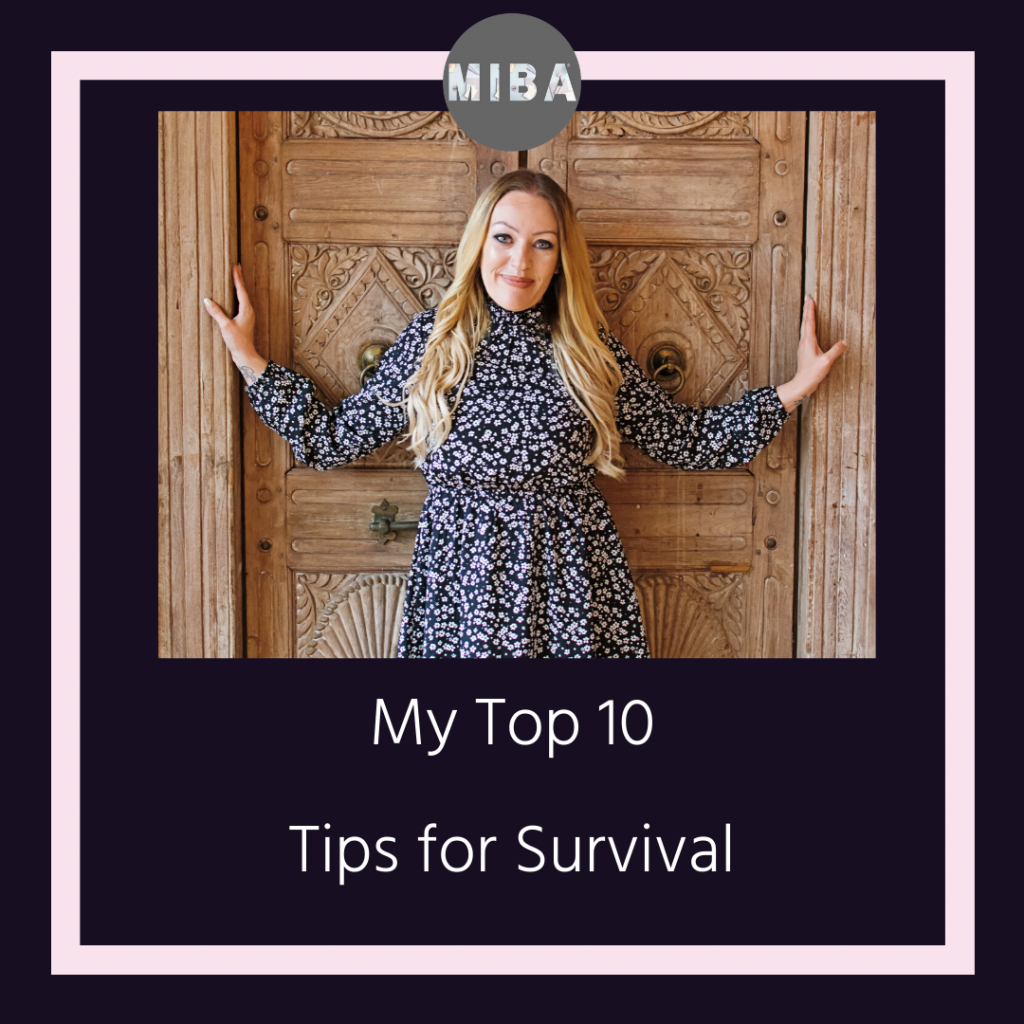 MIBA COVID-19 –  My Top 10 Tips For Survival 